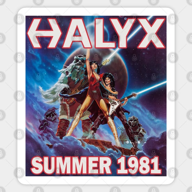 HALYX SUMMER 1981 Sticker by FandomTrading